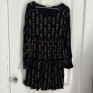 Roxy long sleeve dress
